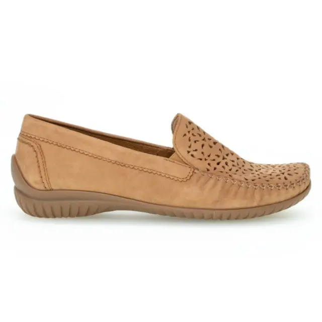 Gabor Μοκασίνια-Loafers Γυναικείο δέρμα Nubuck Καφέ GAB/46094 32-CUOIO