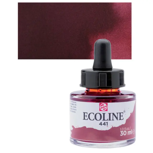 Μελάνι Talens Ecoline - 441 Mahogany - 30ml