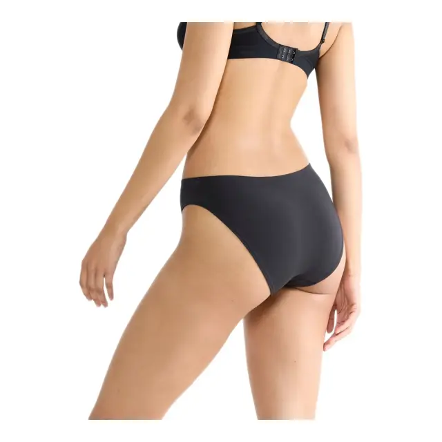 Sloggi Γυναικείο Slip GO Sense High leg - Διπλό πακέτο, Χρώμα Μαύρο 3