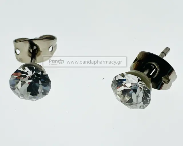 Farma Bijoux Υποαλλεργικά Σκουλαρίκια Κρύσταλλοι 5.3mm (BE 64C01) 3