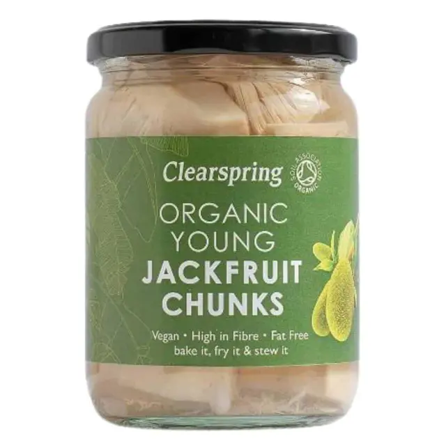 Βιολογικό άγουρο Jackfruit (κομμάτια σε άλμη) 500g - Clearspring