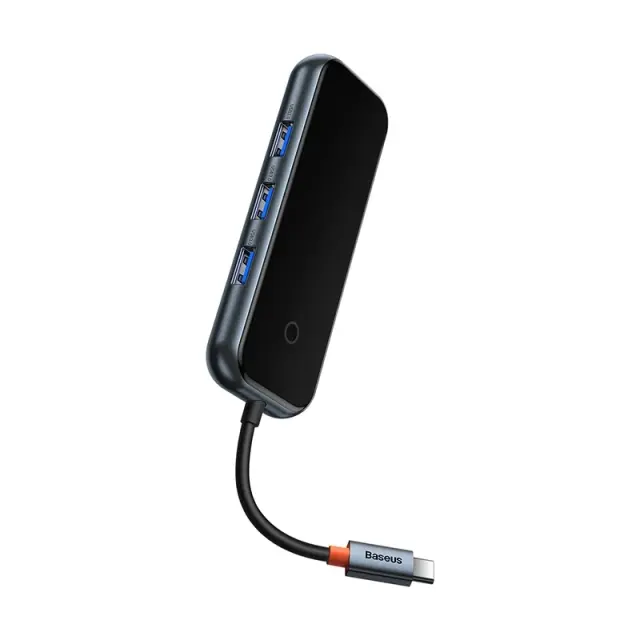 Baseus Hub 4σε1 USB-C σε 4xUSB 3.0 (Γκρι)WKJZ010513 2