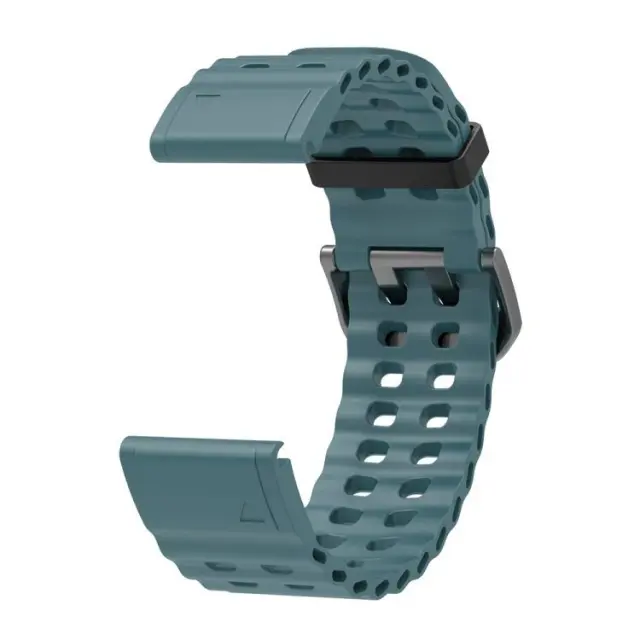 Λουράκι Σιλικόνης Ocean για Garmin Fenix 5/6/6 Pro/7/8/9 (47mm) – Rock Cyan OEM 2