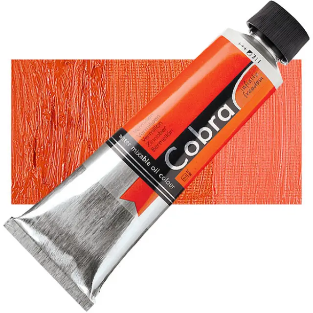 Λάδι Νερού Talens Cobra - 311 Vermilion - 150ml