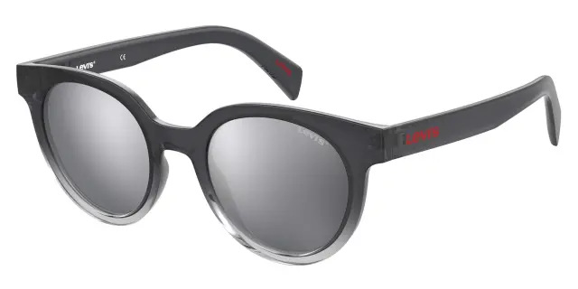 Levi s LV 1009/S ΚΒ7/DC Unisex Γυαλιά Ηλίου με Γκρι Κοκκάλινο Σκελετό και Γκρι Φακό με Ασημί Καθρέφτη