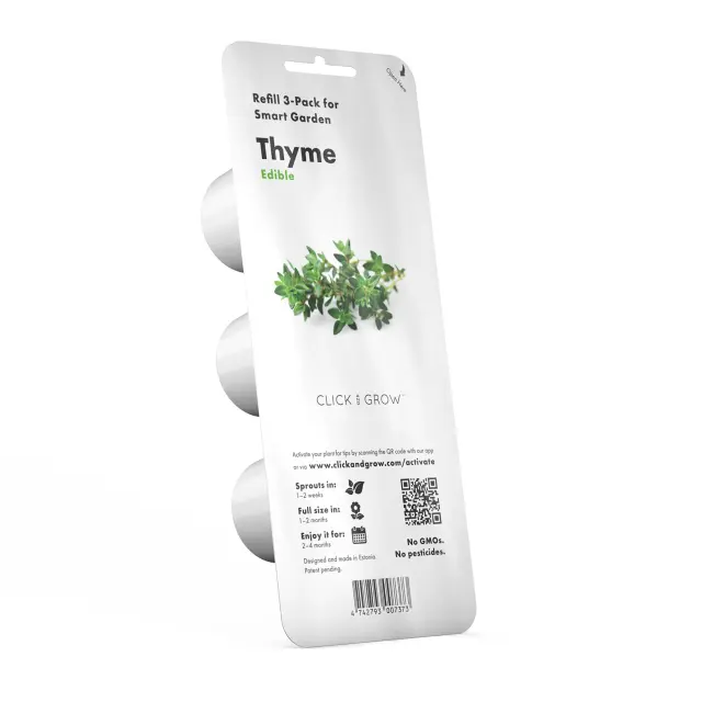 Click and Grow Συσκευασία Σπόρων με Χώμα, για Θυμάρι - 3τμχ