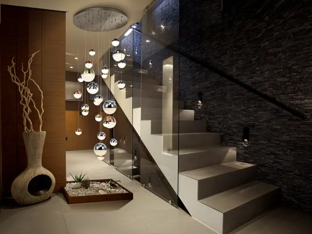 SPHERE LED LAMP 27L Ø80 φωτιστικό Ορείχαλκος Χρώμιο 3