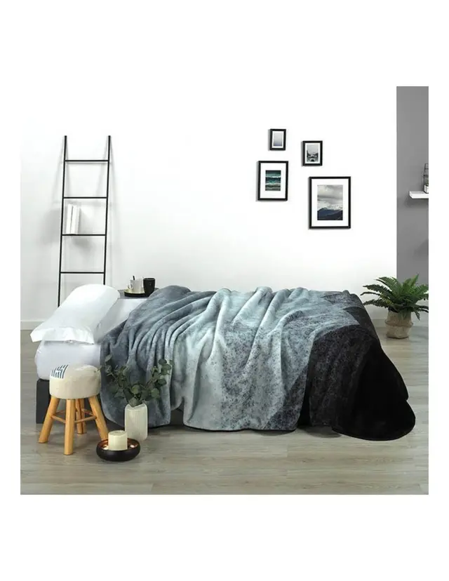 Κουβέρτα Βελουτέ Μονή Morven Harmony J47 Γκρι 170x240