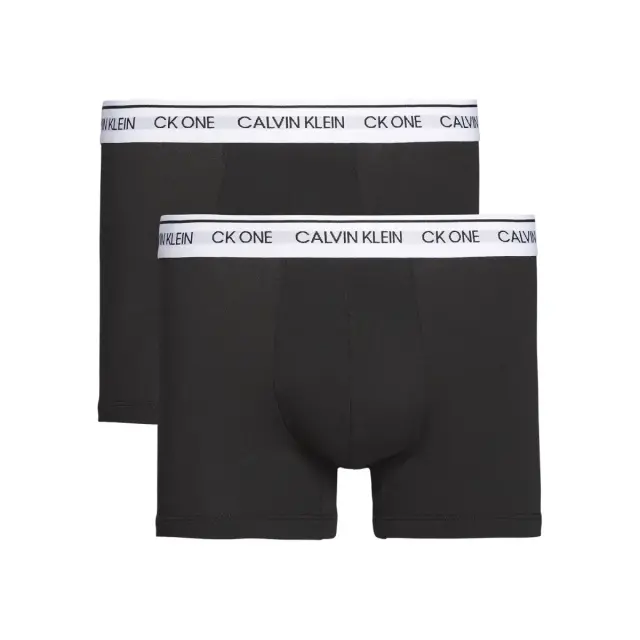 Calvin Klein Ανδρικό Boxer CK One - Διπλό Πακέτο, Χρώμα Μαύρο - S