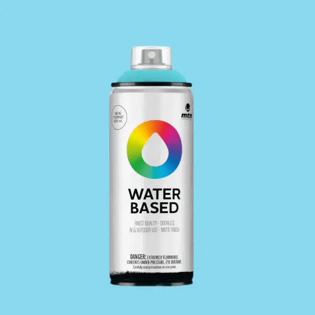 MTN Waterbased Spray Paint 400ml WB4 RV-29 Arctic Blue