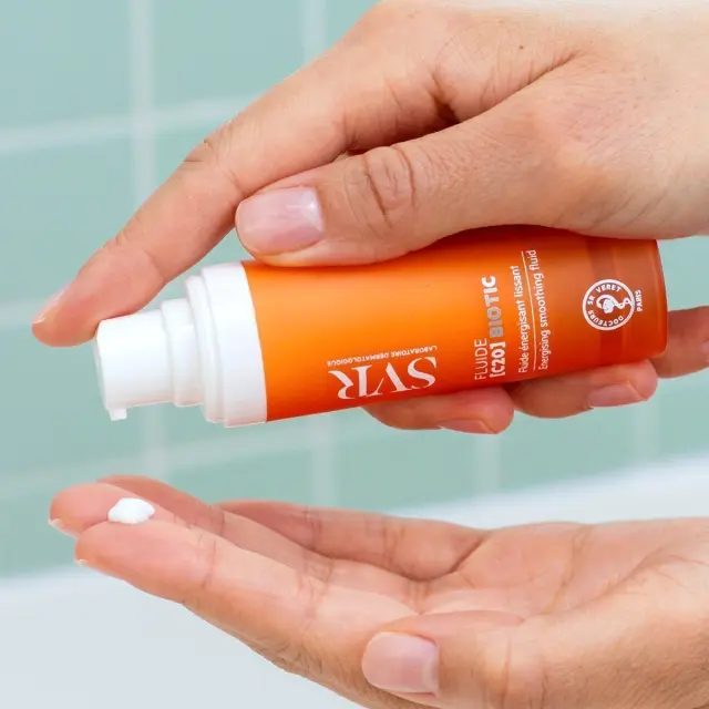 SVR Fluide [C20] Biotic Ρευστή Κρέμα Λάμψης με 20% Βιταμίνη C και Φινίρισμα Peach Skin 30ml 3