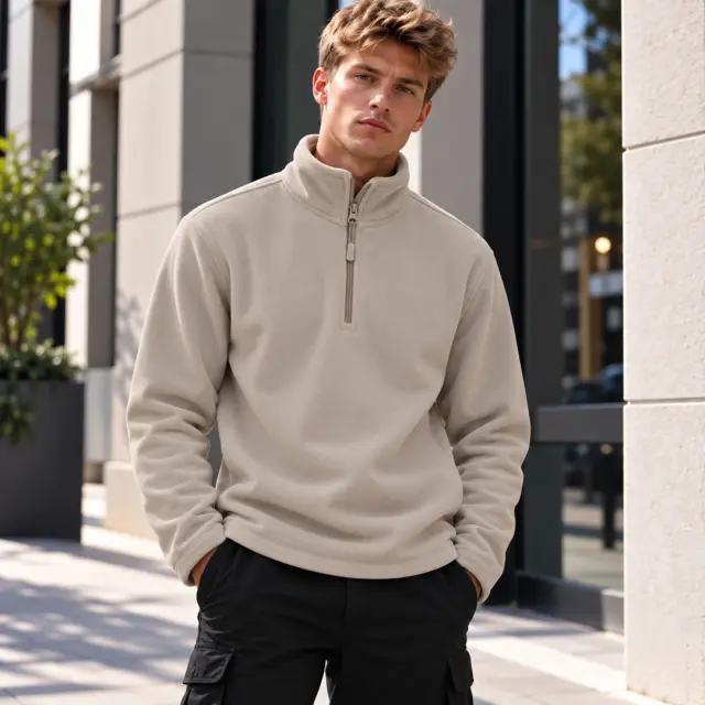 Φούτερ Fleece Noshame® Μπεζ - 522627 - XXL