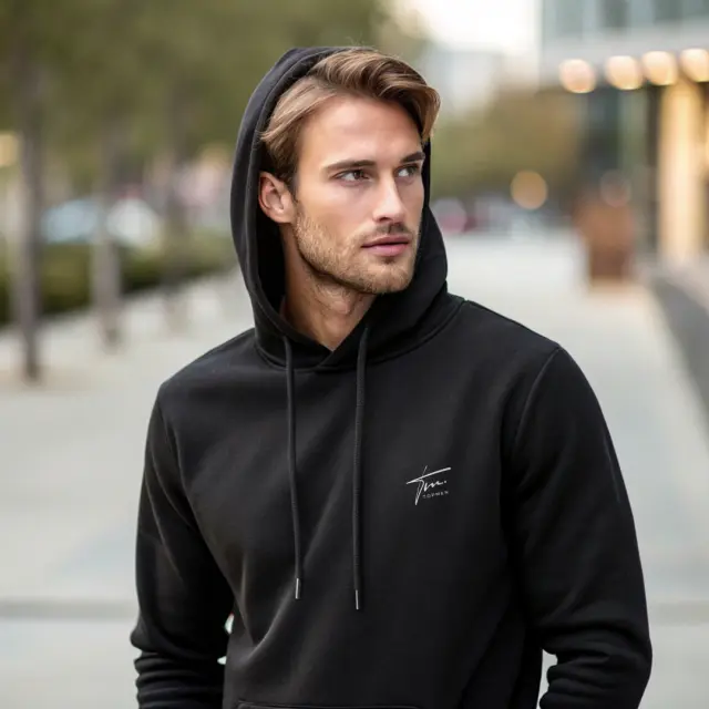 Φούτερ Noshame® Μαύρο με τύπωμα - 3025005 - XXL 2