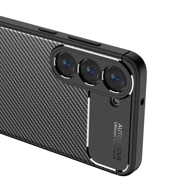 Techsuit® Carbon Fiber Θήκη για Galaxy S23- Black 2