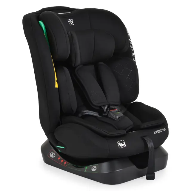 Moni Aventura Κάθισμα Αυτοκινήτου i-Size 40-150cm 0-36kg Black