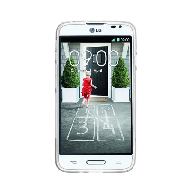 Θήκη Σιλικόνης S-Line Case Για LG L70 Διάφανη 2