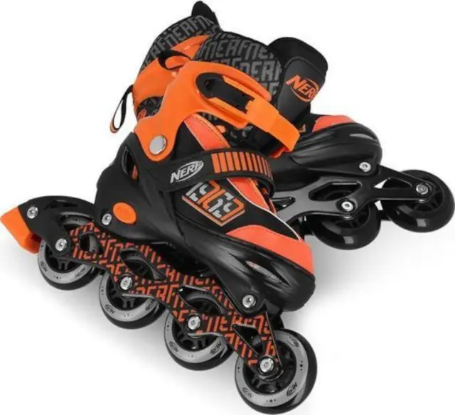 Πατίνια Roller Skates Αυξομειούμενα InLine Nerf Strive Spokey Orange 5905339413413 - 38-42 2