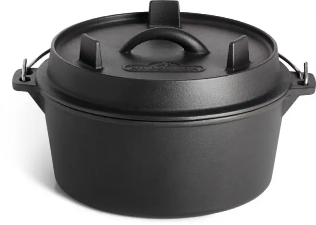 Μαντεμένια Κατσαρόλα 24cm Με Καπάκι Dutch Oven - Napoleon 2