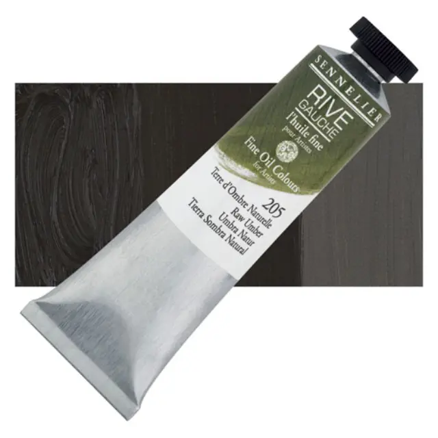 Sennelier Λάδι Rive Gauche 205 Raw Umber - 40ml