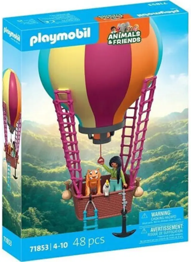 Playmobil Animals & Friends Πτήση Με Αερόστατο / 71853 (Playmobil)