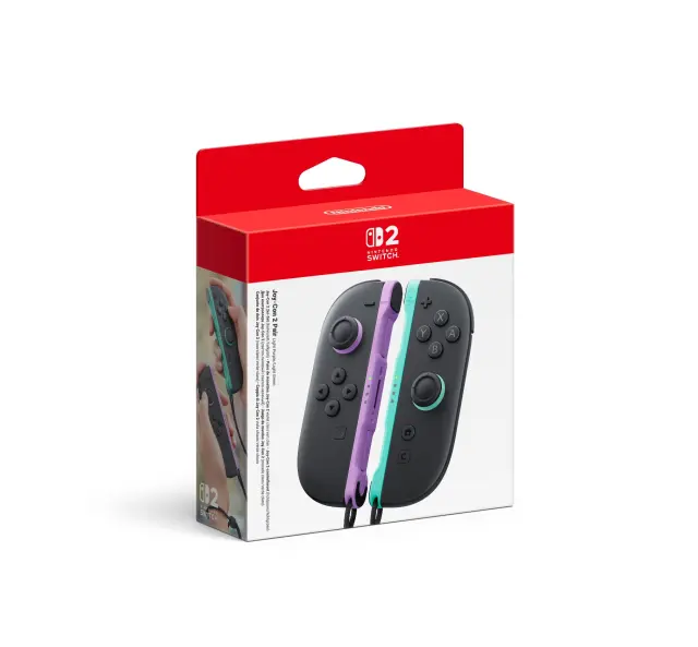 Nintendo Joy-Con Ασύρματο Gamepad για Switch 2 Light Purple / Light Green