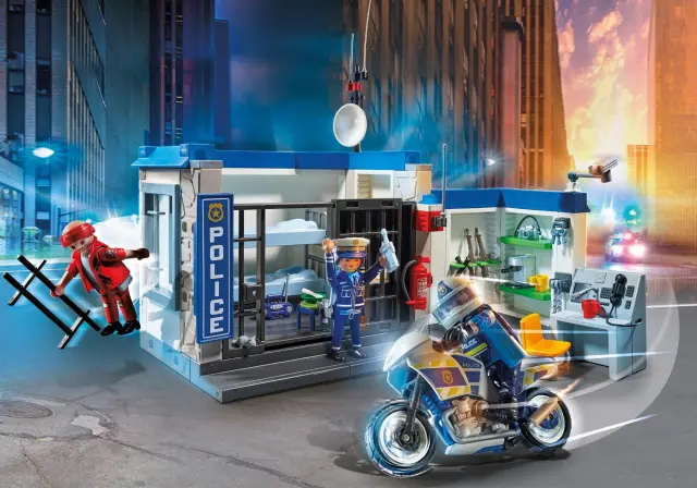 Playmobil 70568 - Action Heroes Αστυνομικό τμήμα