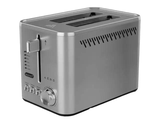 Φρυγανιέρα AENO TS3 ATS0003 με ισχύ 950W και χωρητικότητα 2 φέτες ψωμιού - SilverATS0003