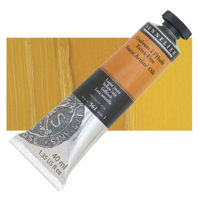 Sennelier Λάδι Finest Artists Oil 561 Yellow Lake - 40ml