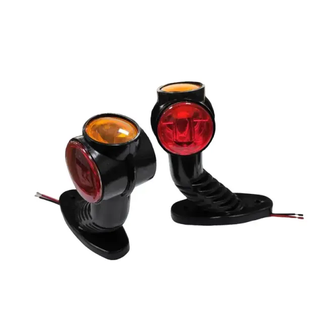 Ζευγάρι φώτα όγκου LED Πορτοκαλί-Κόκκινο – LED volume lights 2
