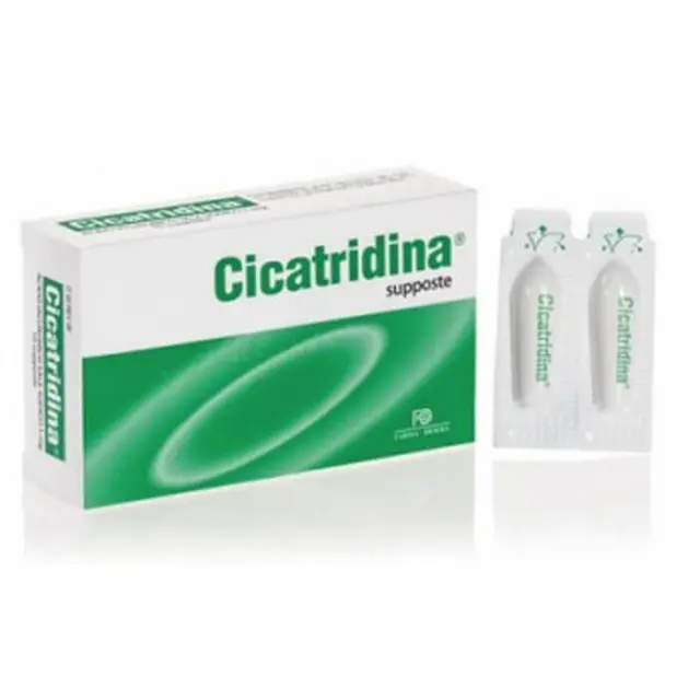 CICATRIDINA SUPPOSITORIES X10