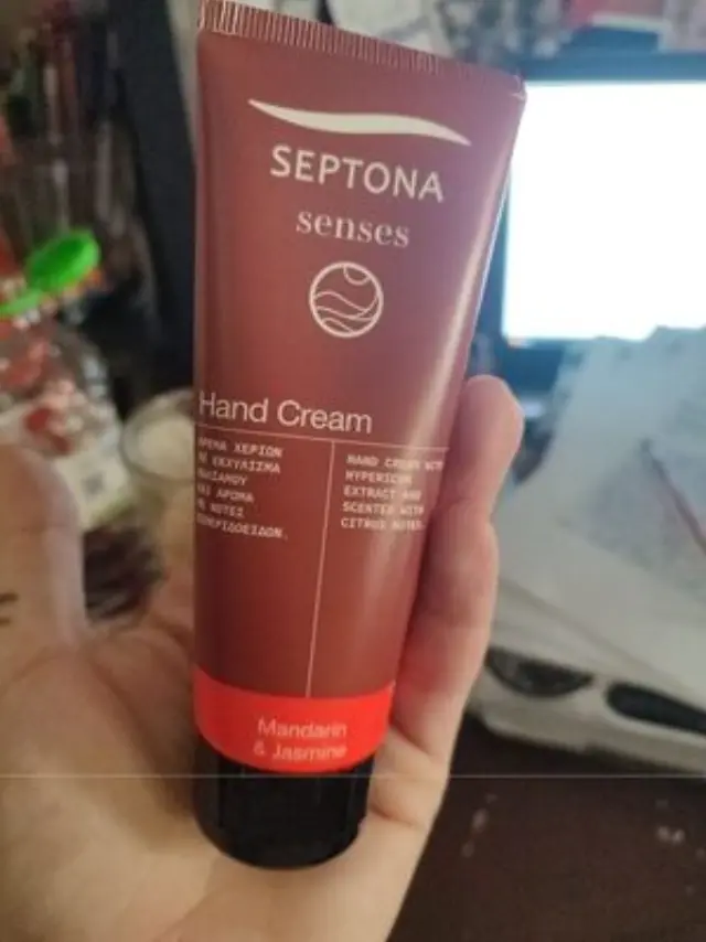 SEPTONA Senses Hand Cream Κρέμα Χεριών με Μανταρίνι & Γιασεμί 75ml