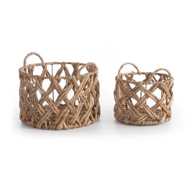 ΚΑΛΑΘΙ ΥΑΚΙΝΘΟΥ MESH D35X22 NEF-NEF HOMEWARE NATURAL 3