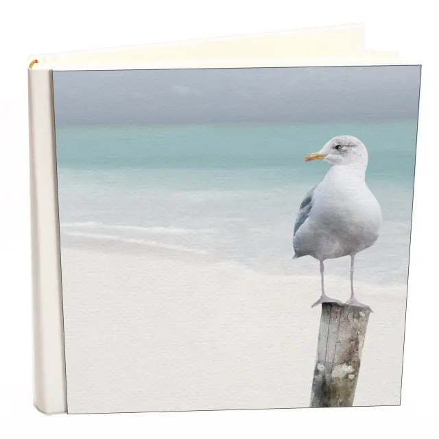 Άλμπουμ my album beach 08 boho style με ριζόχαρτο 35x35cm και κουτί άλμπουμ