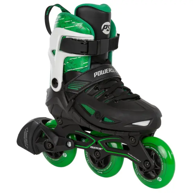 Powerslide Phuzion Universe Green - Ρυθμιζόμενου μεγέθους πράσινα inline rollers παιδικά - 37-40 2