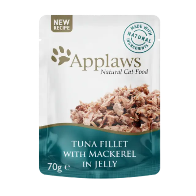 Applaws Wet Cat Food 70 g Jelly pouch Tuna Mackerel 178275 Pet Supplies