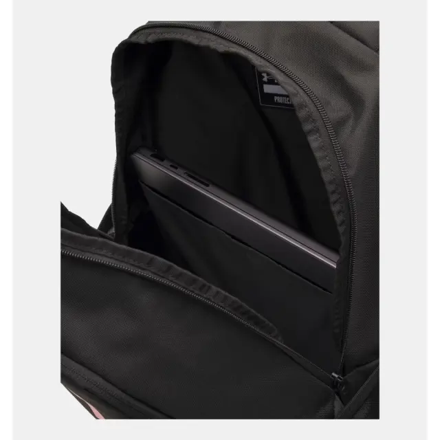 Under Armour Adult Hustle Lite Backpack Μαύρο - Κόκκινο 6000399-002 (Under Armour) - One Size 3