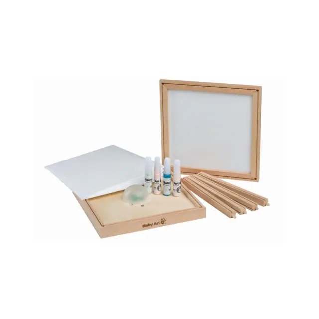 Πορτατίφ Αποτύπωμα Baby Art Family Light Wooden BR75708 3