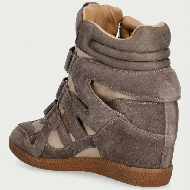 Γυναικεία Δερμάτινα Sneakers Steve Madden Mavis 11005696-275 Τάουπε Πούρο - 36 3