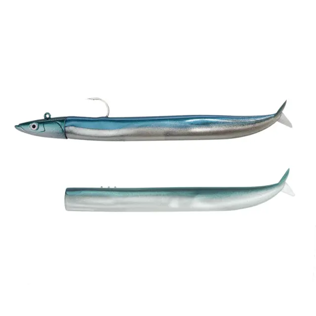 Σιλικονούχο Χέλι Fiiish Crazy Sand Eel No5 Combo CSE5004 Off Shore - 60gr Pearl Blue