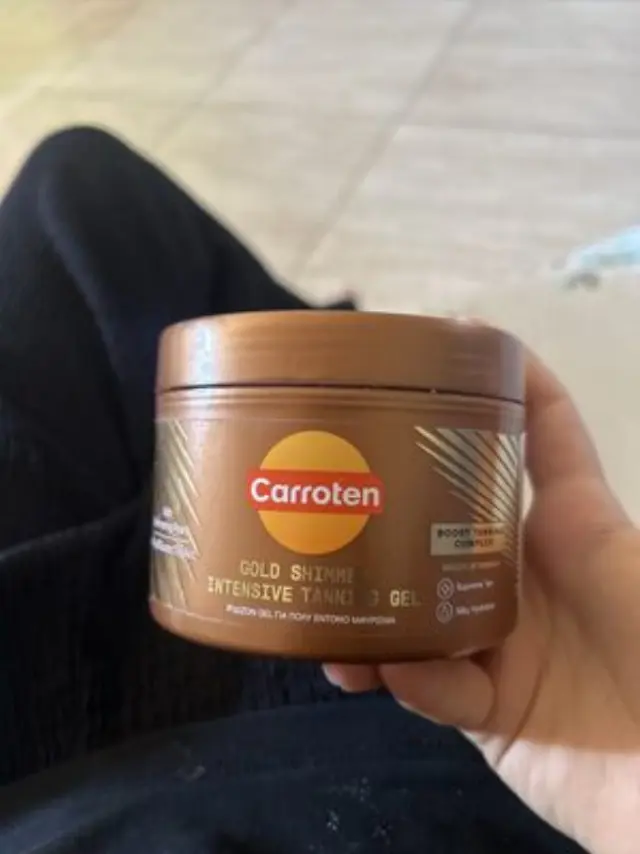 Carroten Gold Shimmer Intensive Tanning Gel Ιριδίζον Τζελ για Πολύ Έντονο Μαύρισμα, 150ml