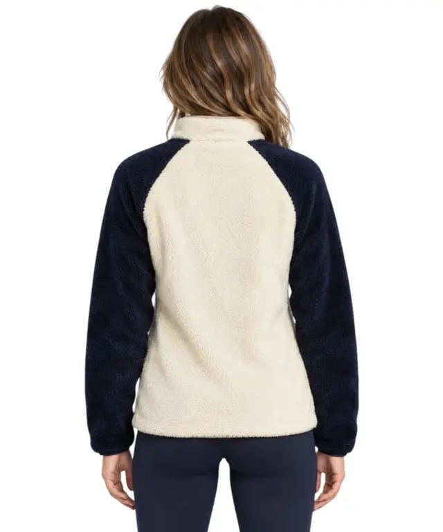 Norway Nautical School - Γυναικεία Ζακέτα Fleece Φούτερ 859903-OFFWHI Ιβουάρ/Μπλε 3