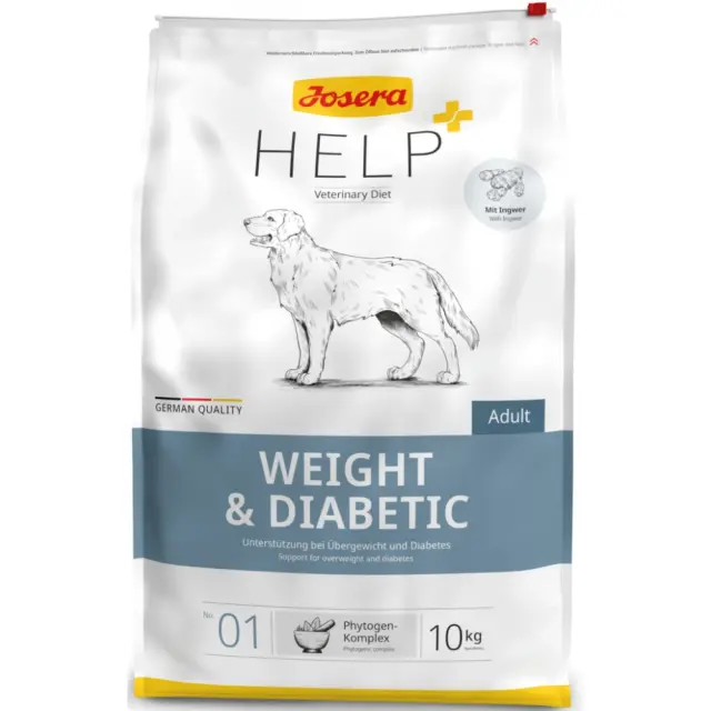 Josera Help Dog Weight and Diabetic Ξηρά Τροφή Σκύλου 10kg