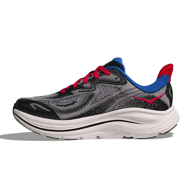 Hoka Unisex Big Kids Clifton 10 Μαύρο - Γκρι 1168860-FRYB (Hoka) 2