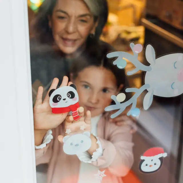 Legami Set of 35 Static Cling Window Stickers - Windo-Wow 2