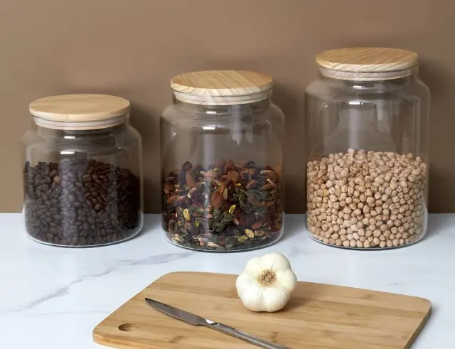 Γυάλινο Δοχείο Τροφίμων Cook Concept με καπάκι, Χωρητικότητας 2.9L KA5548 2