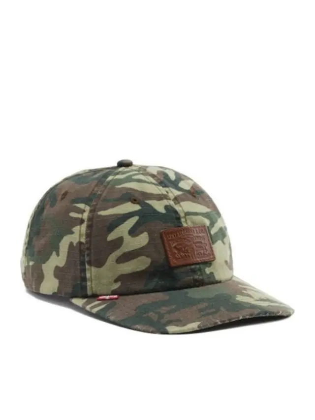 Relaxed Dad Heritage Cap PHALAROPE CAMO PRINT V2 DEMITASSE - 1