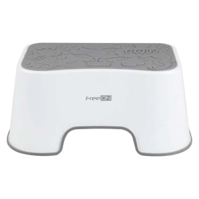 FreeON Σκαλοπάτι Μπάνιου White Grey 3