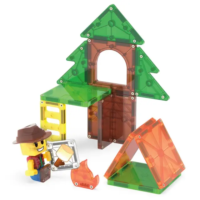 Magna-Tiles Μαγνητικά Πλακίδια Camp Out 16 Κομμάτια (3+ ετών) 262016CO 3