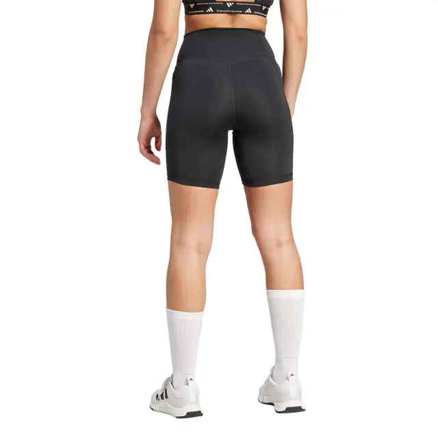 adidas Performance Women's Optime Essentials Stash Pocket 7inch Bike Shorts Μαύρο IT2281 (adidas Performance) - Large 2