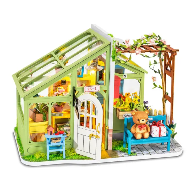 Rolife DIY Miniature House / Κατασκευή 3D Μινιατούρας με Φωτισμό: Spring Encounter Flowers 2